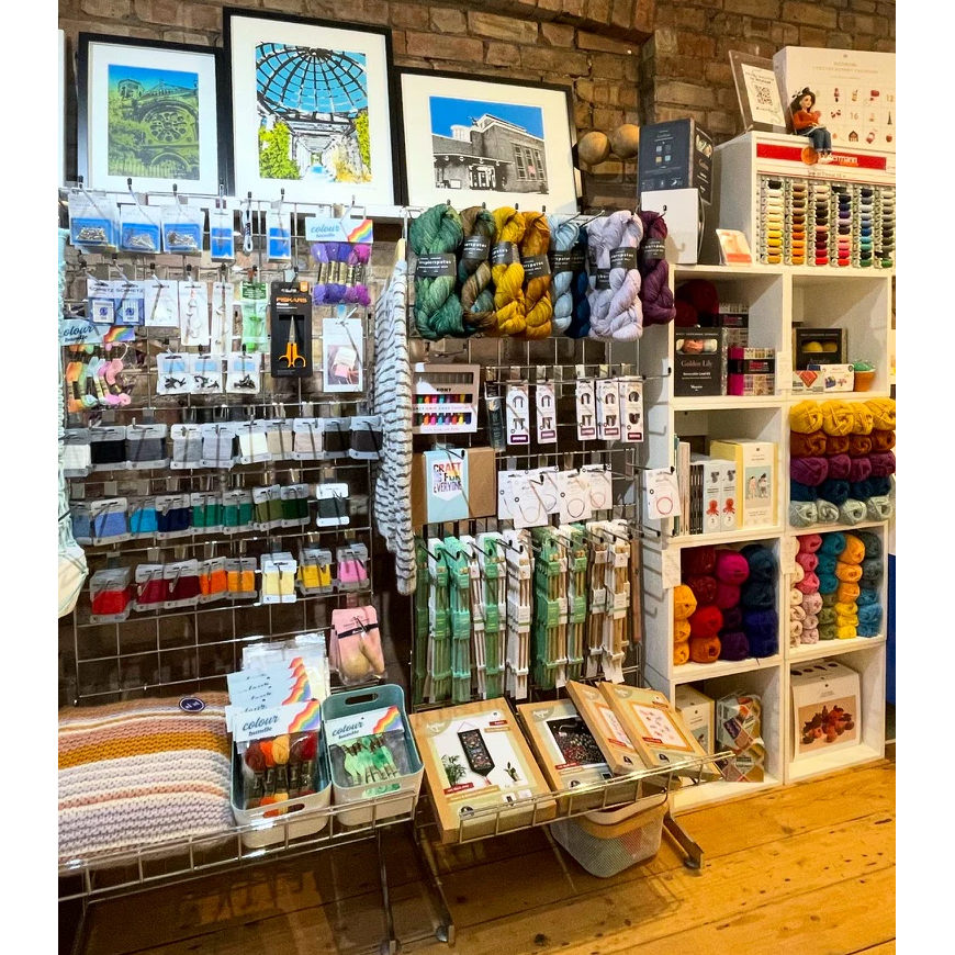 Slipstitch department of T&T Gift Shop
