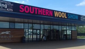Entrance to Southern Wool Show at Newbury Racecourse