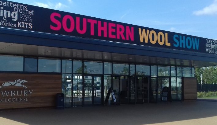 Entrance to Southern Wool Show at Newbury Racecourse