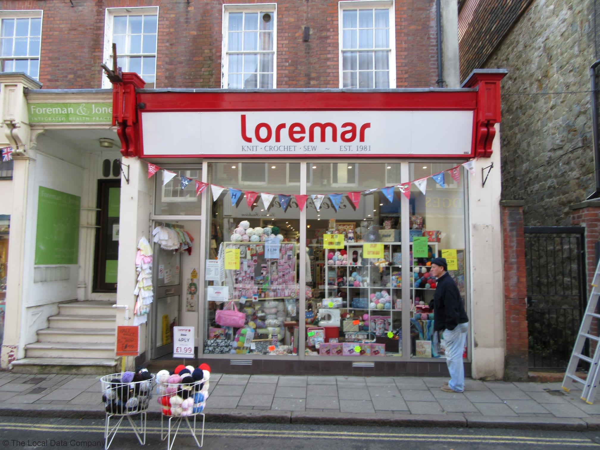 Shopfront of Loremar, Hythe