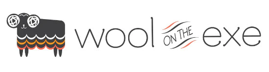 Logo of Wool on the Exe local yarn shop