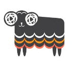 Sheep image from Wool on the Exe logo