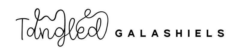 Logo of Tangled Galashiels Fibre Festival