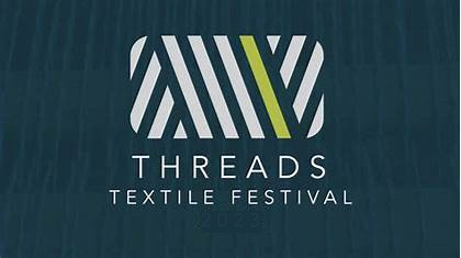 Logo of Threads Textile Festival