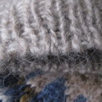 Tubular cast-on using Icelandic wool