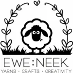 Logo of Ewe:Neek Crafts yarn shop