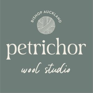 Logo of Petrichor Wool Studio